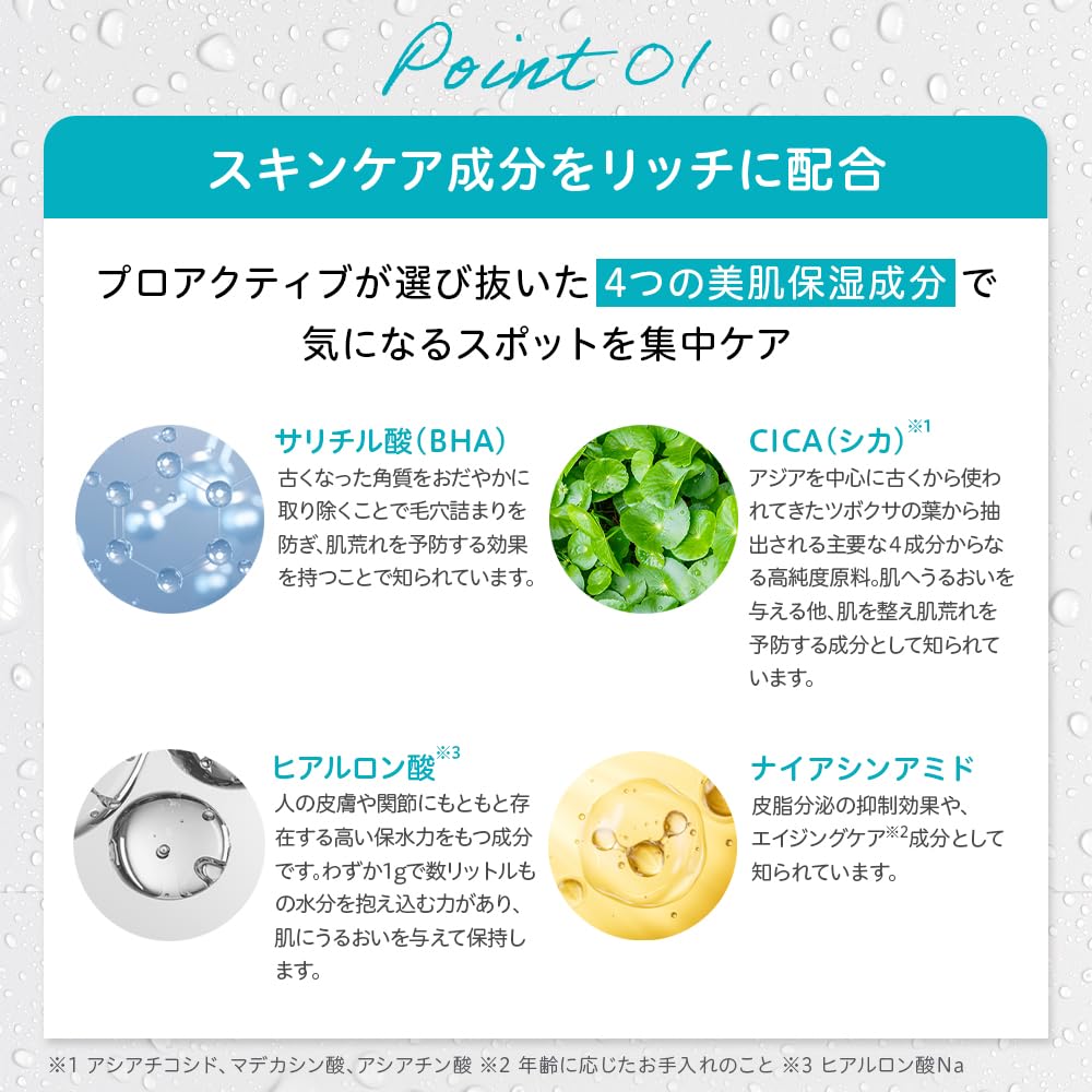 Amazon.co.jp: プロアクティブ スキンケアパッチ 15枚 10シート セット